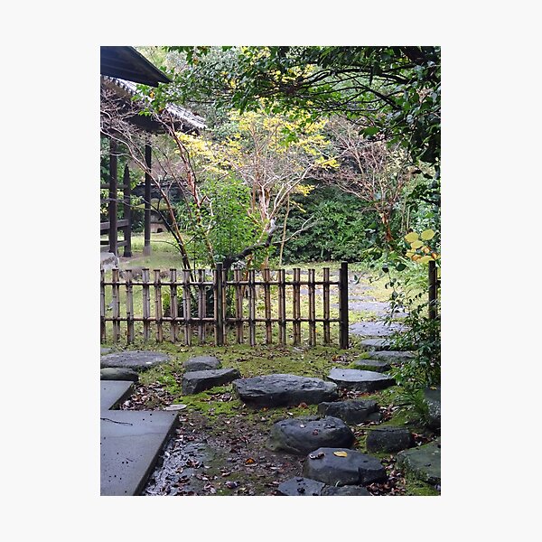 Item preview, Stepping stones at a shrine in Nagasaki Japan designed and sold by cuisinecat2.