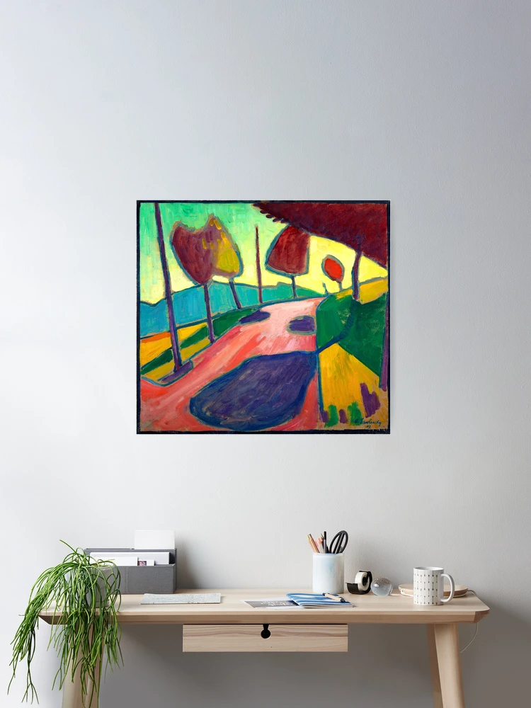 Alexej von Jawlensky - Murnauer Landschaft - Landscape near Murnau