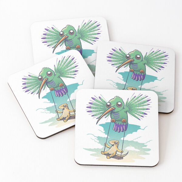 Item preview, Kolibri Schaukel-Taxi mit Gast designed and sold by Anatoli Miske.