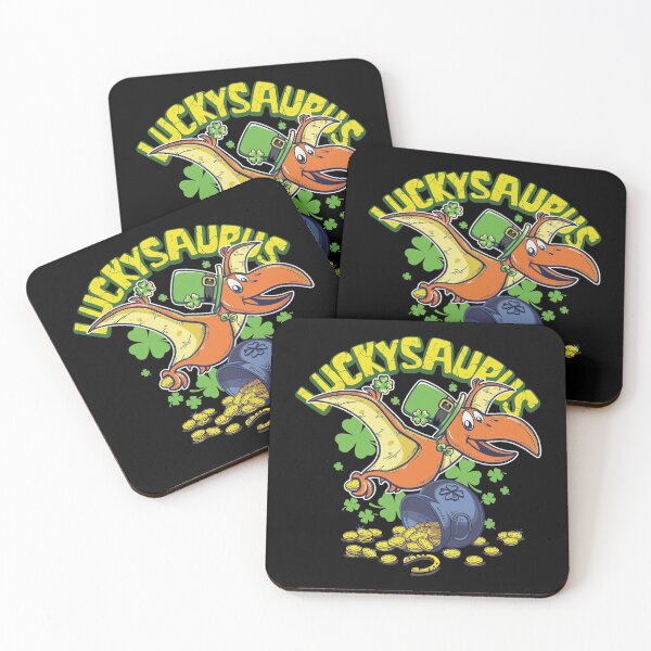 Item preview, Dinosaur St Patrick Luckysaurus Dinosaurs Pterodactyl designed and sold by WanitaDesign.
