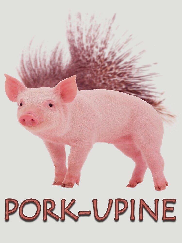 "Porkupine" Essential TShirt for Sale by IckObliKrum92 Redbubble