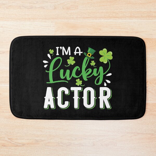 Item preview, I'm A Lucky Actor Shamrock Top Hat St Patricks Day designed and sold by IceNiceIce.