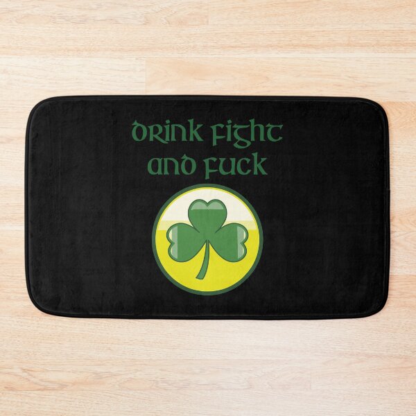 Item preview, Drink Fight Irish Shamrock St Patricks Day designed and sold by WanitaDesign.
