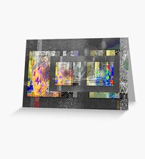 Old artifact reinterpreted Greeting Card