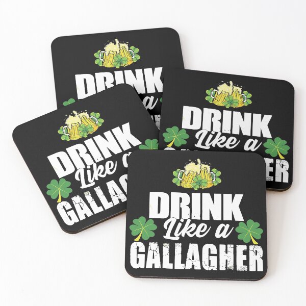 Item preview, Beber como un trébol verde Gallagher Irish St Patricks Day designed and sold by WanitaDesign.