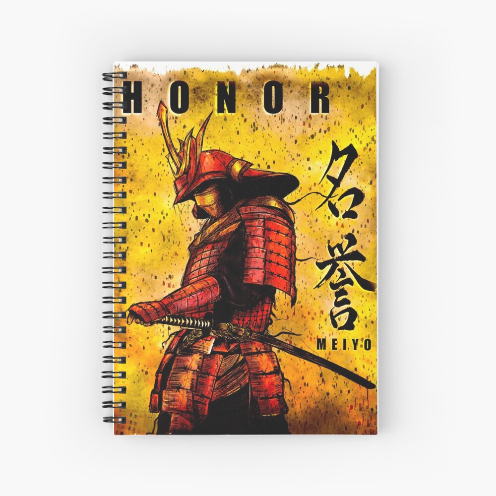 Honor The Code Of Samurai Art Print By Funashima Redbubble