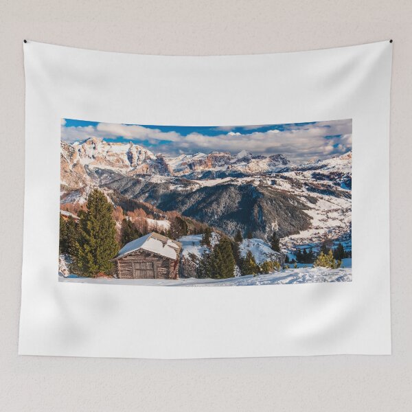 Item preview, Winter sunset in the italian alps, Trentino-Alto Adige, Italy designed and sold by zakaz86.