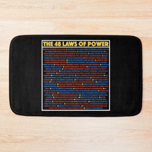 Item preview, The 48 Laws Of Power Poster Self Help designed and sold by JackCurtis1991.