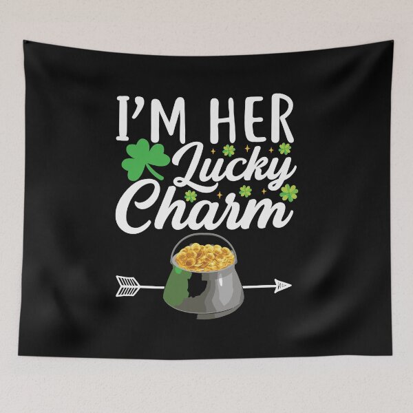 Item preview, I'm Her Lucky Charm St Patricks Day Couples Husband Wife designed and sold by IceNiceIce.