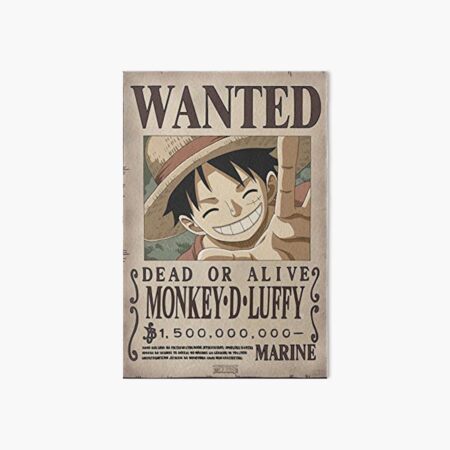 Wanted Poster Edward Newgate 5 0 Billion Berrys One Piece Art Board Print By Axel0w Redbubble