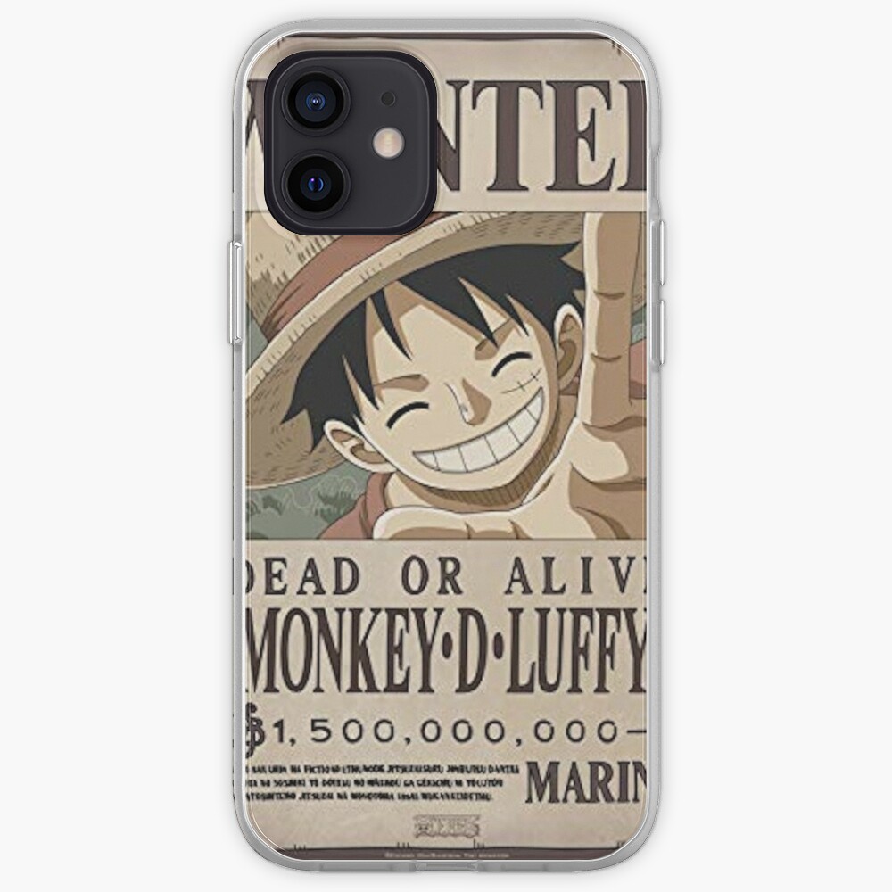 Luffy Wanted Poster Iphone Case Cover By Jvlius Redbubble