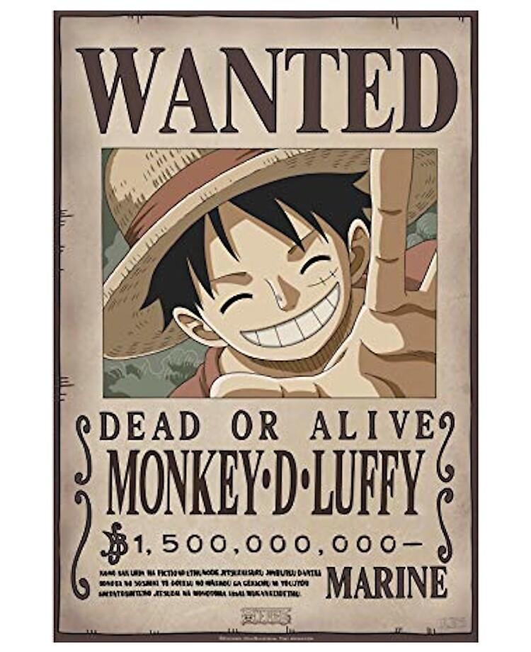 monkey d. luffy wanted poster? by sergiart on deviantart on wanted poster of monkey d luffy wallpapers