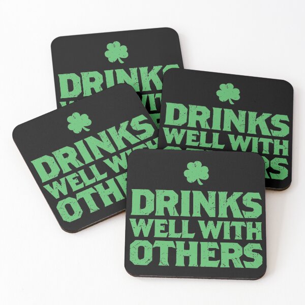 Item preview, Drinks Well With Others Beer St Patricks Day designed and sold by WanitaDesign.