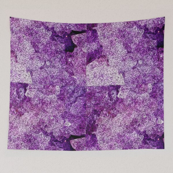 Item preview, Violet amethyst style whirlwind drawing original creation Well-Being designed and sold by Ralek.