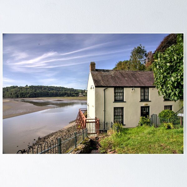 Item preview, Dylan Thomas's Boathouse designed and sold by hawkie.