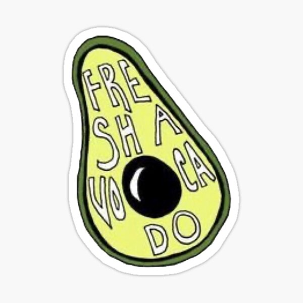 Vista previa del artículo con la obra «Diseño de fresquito», diseñado y vendido por stickerdesignss.