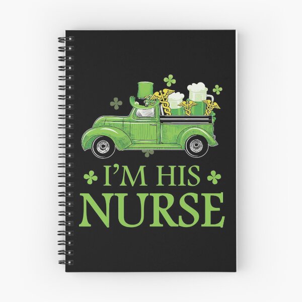 Item preview, I'm His Nurse Car Truck Beer Drinking Shamrock Patricks Day designed and sold by IceNiceIce.