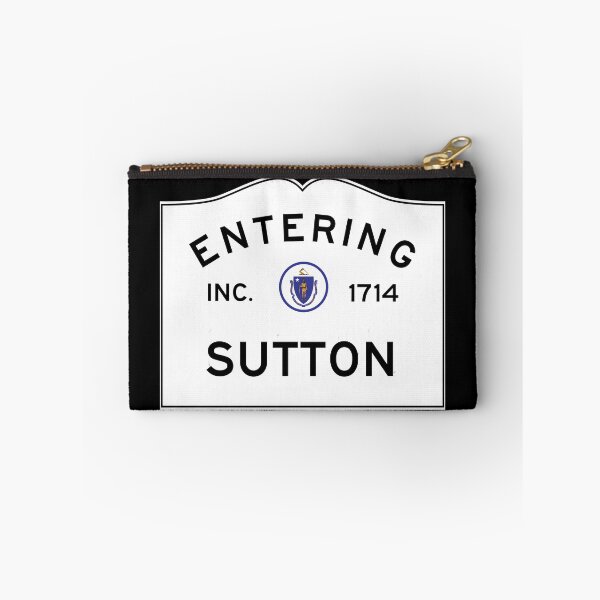 Item preview, Entering Sutton Massachusetts - Commonwealth of Massachusetts Road Sign  designed and sold by NewNomads.