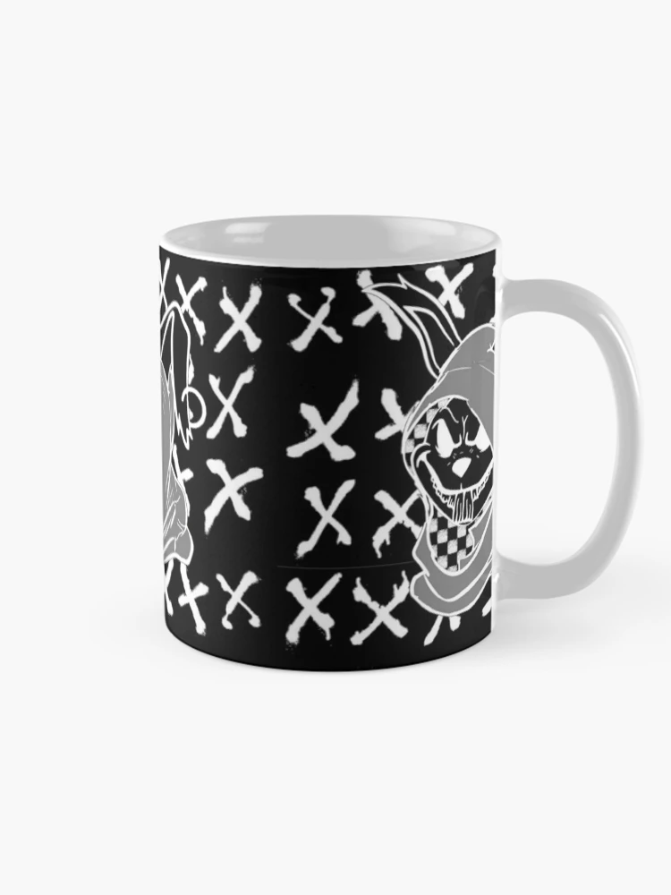 Aperçu 3 sur 6. Mug à café avec l'œuvre Run Rabbit créée et vendue par RebelShadow.