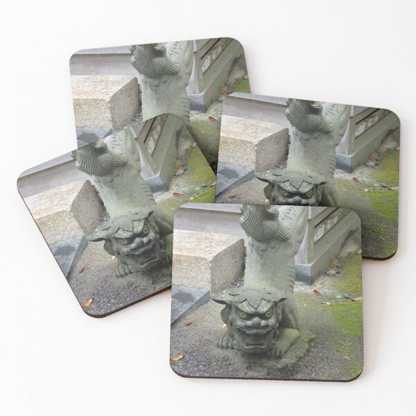 Item preview, Acrobatic Japanese temple dog statue designed and sold by cuisinecat2.