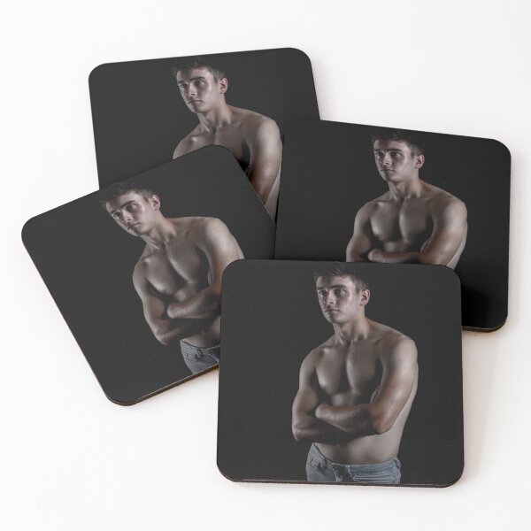 Item preview, Healthy man studio portrait designed and sold by Ben Gingell.