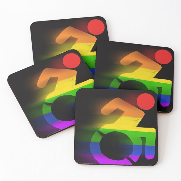 Item preview, Queer, disabled and proud designed and sold by TheArtOrchard.
