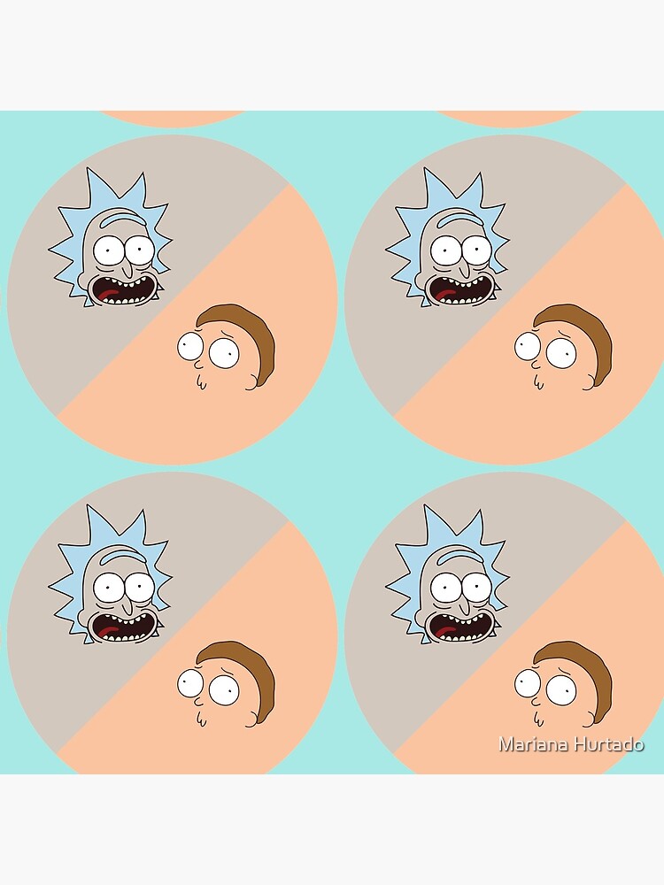Rick and Morty pattern by marianah