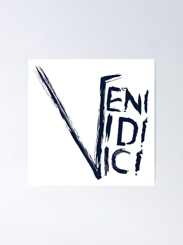 Veni vidi vici Art Print by Standard Prints / Posters