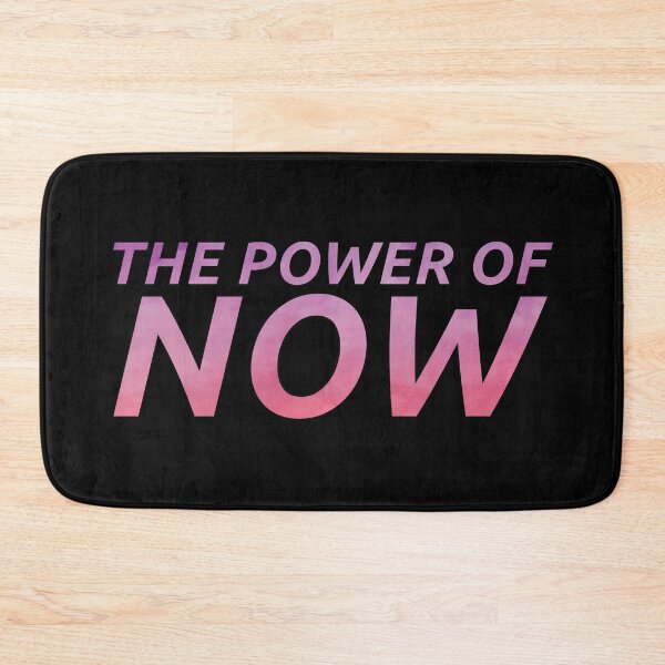 Item preview, The Power Of Now Spirituality Yoga Bath Mat designed and sold by JackCurtis1991.