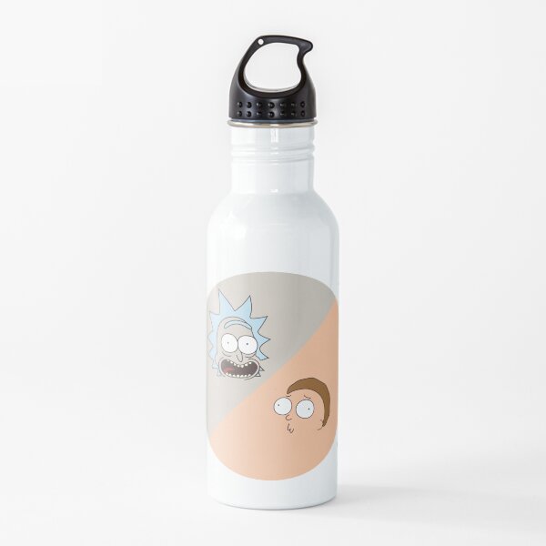 Rick and Morty pattern Water Bottle
