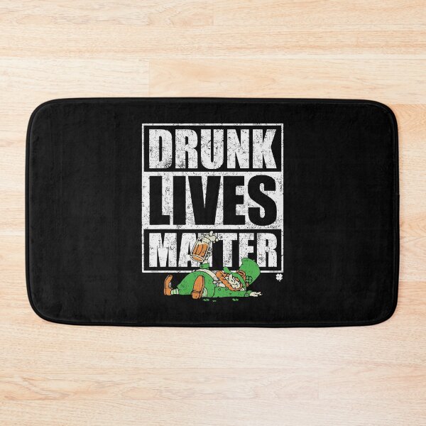 Item preview, Drunk Lives Matter Leprechaun St Patricks Day designed and sold by WanitaDesign.