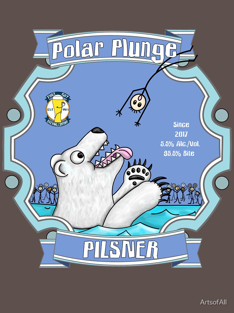 Polar Plunge Pilsner by ArtsofAll