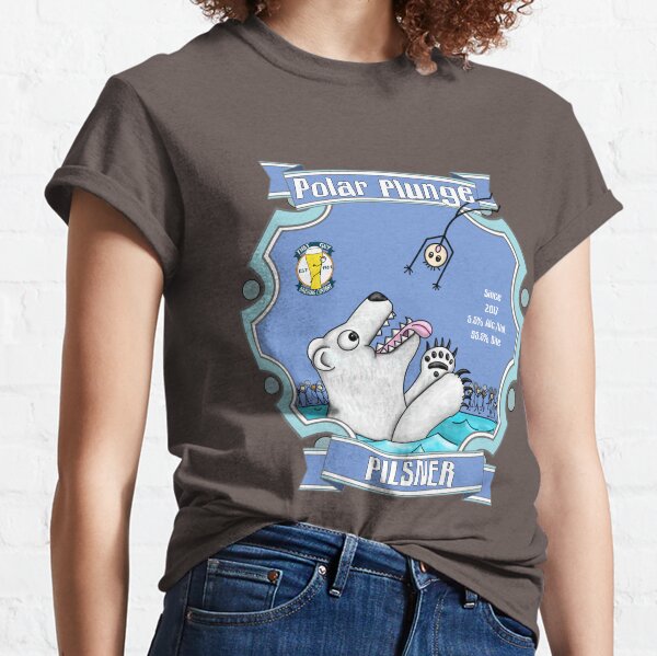 polar bear plunge t shirt