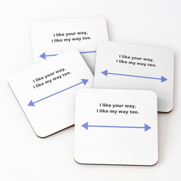 Item preview, My way and your way designed and sold by StephanieCAD.