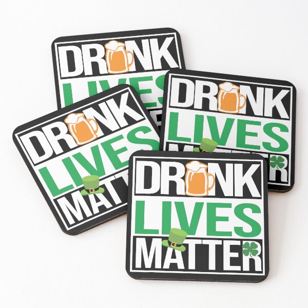 Item preview, Drunk Lives Matter St Patricks Day Irish designed and sold by WanitaDesign.