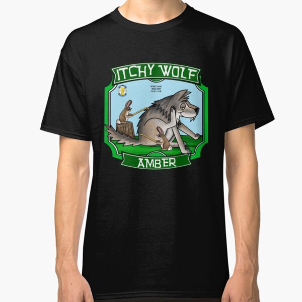 Itchy Wolf Amber Classic T-Shirt