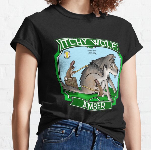 Itchy Wolf Amber Classic T-Shirt