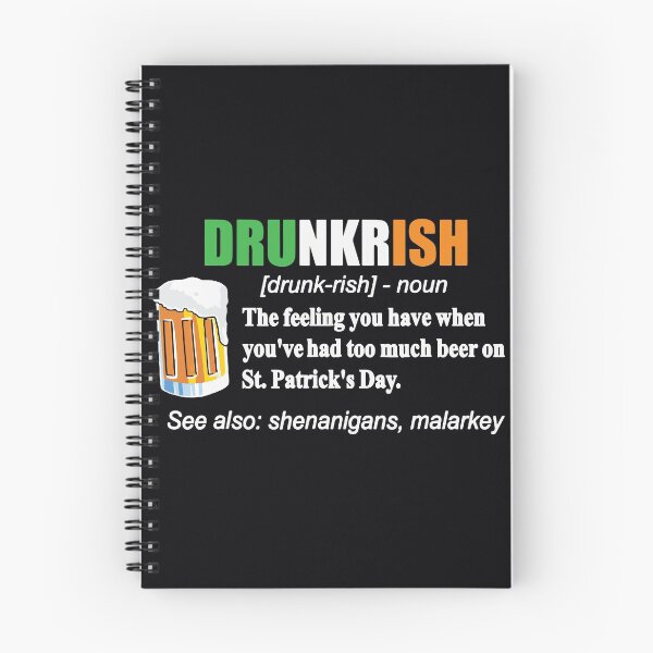Item preview, Drunkrish Beer Drinking St Patricks Day Drunk Green designed and sold by WanitaDesign.