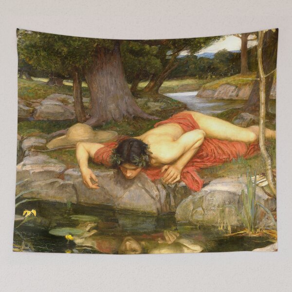 Item preview, Narcissus - John William Waterhouse designed and sold by maryedenoa.