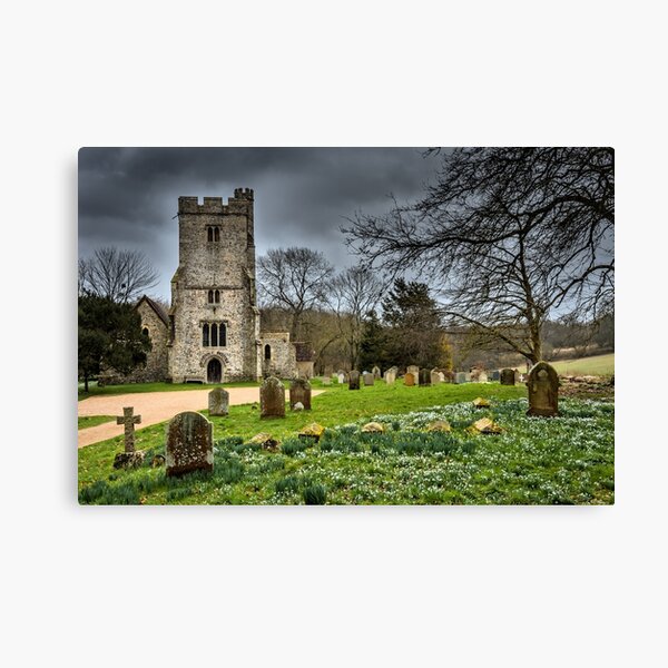 Before the storm Challock Canvas Print