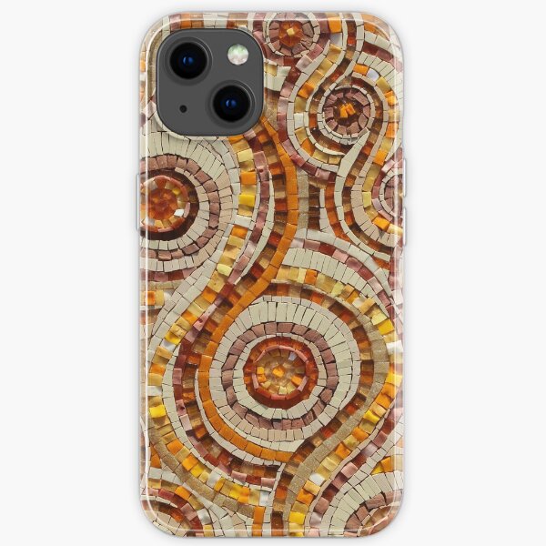 Mosaic art by Sue Kershaw Ganges Karma iPhone Soft Case