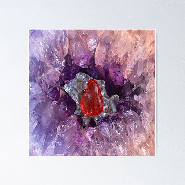 Item preview, Crystal red Love designed and sold by custompro.