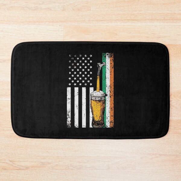 Item preview, Irish American Flag Beer Drinking St Patricks Day designed and sold by IceNiceIce.