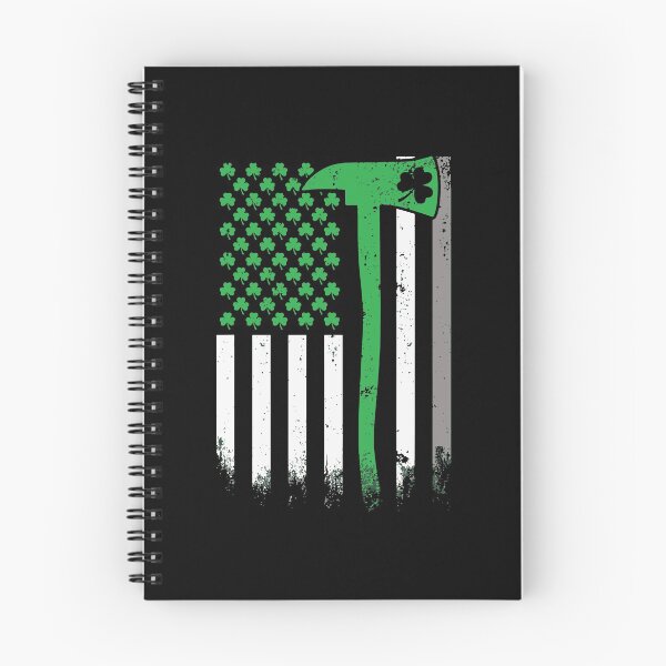 Item preview, Irish American Flag Firefighter Usa Shamrock St Patricks Day designed and sold by IceNiceIce.