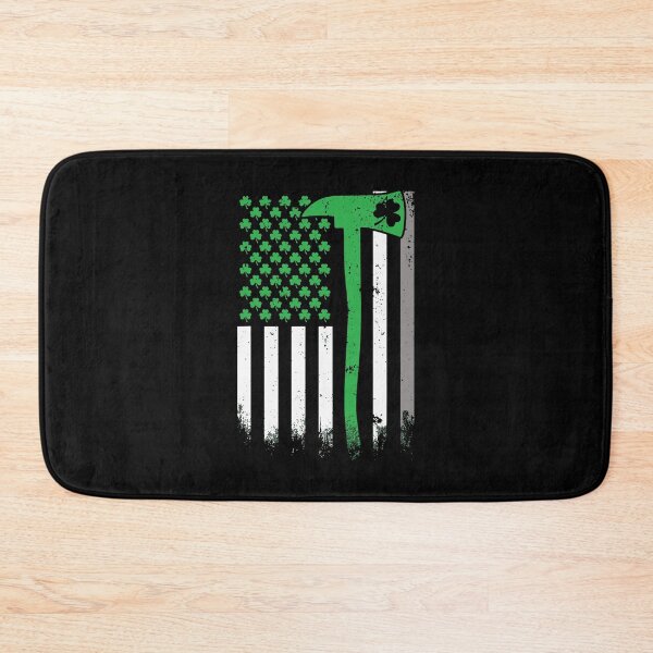Item preview, Irish American Flag Firefighter Usa Shamrock St Patricks Day designed and sold by IceNiceIce.