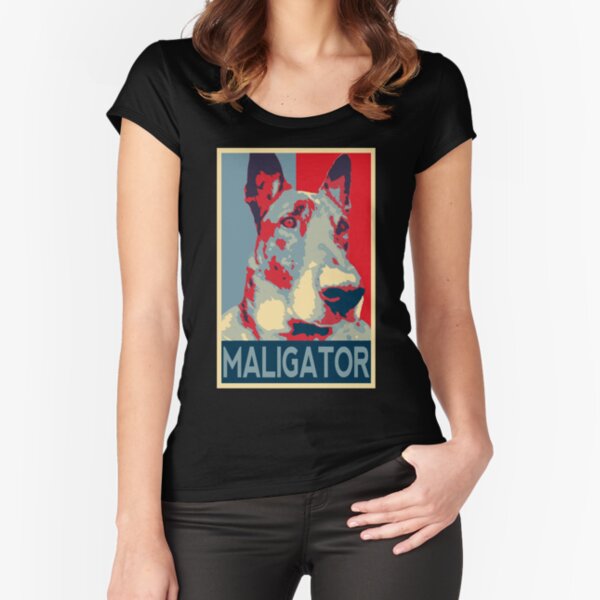 Mali-Poster Fitted Scoop T-Shirt