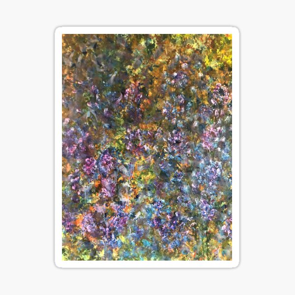 Monet gold Sticker