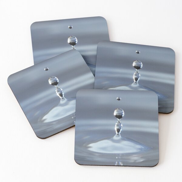 Item preview, Water drop water column water gray blue designed and sold by Pascal Meier.