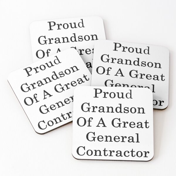 Item preview, Proud Grandson Of A Great General Contractor  designed and sold by supernova23.