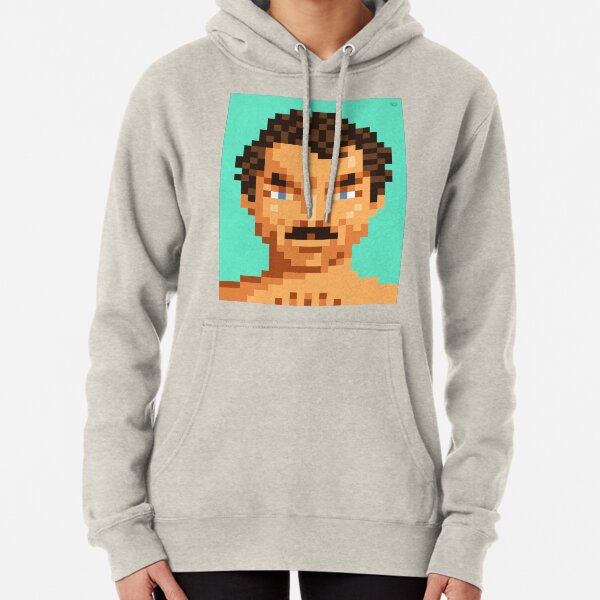 His mustache Pullover Hoodie